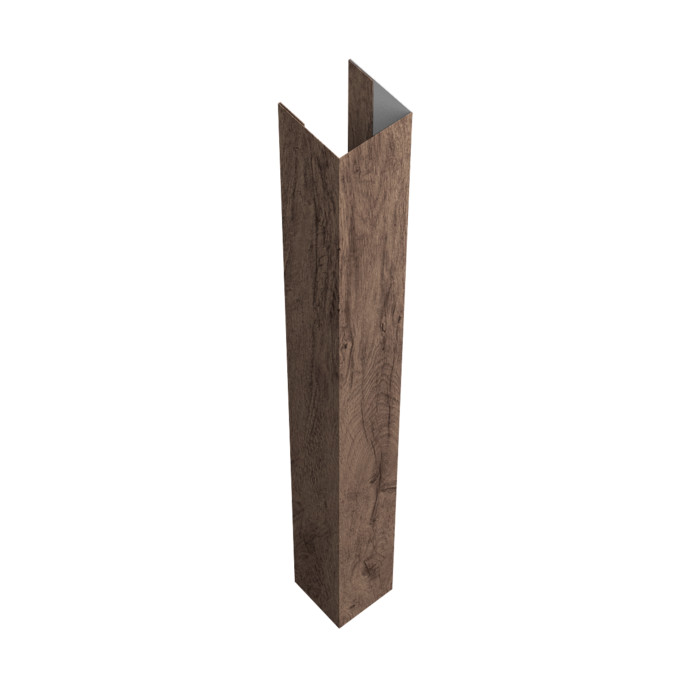 Стойка жалюзи Texas для монтажа без крепежного вкладыша 0,45 Print Premium Almond Wood Fresh (2м)