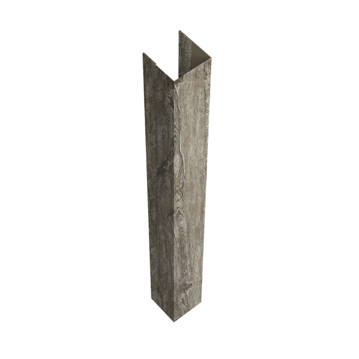 Стойка жалюзи Texas для монтажа с крепежным вкладышем 0,45 Print Elite Nordic Wood TwinColor (2м)