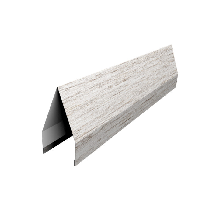 Ламель забора жалюзи Tokyo new 0,45 Print Elite Snow Wood TwinColor