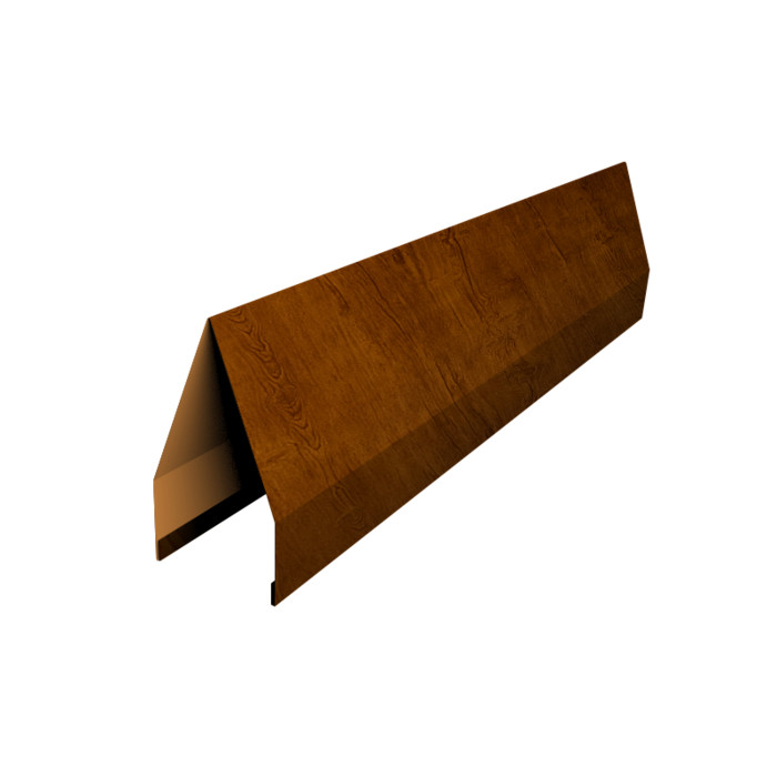 Ламель забора жалюзи Tokyo new 0,45 Print Premium Golden Wood Intense FTC