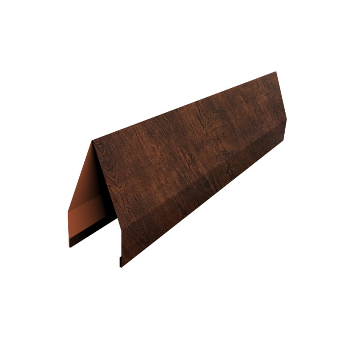 Ламель забора жалюзи Tokyo new 0,45 Print Premium с пленкой Cherry Wood Dark FTC
