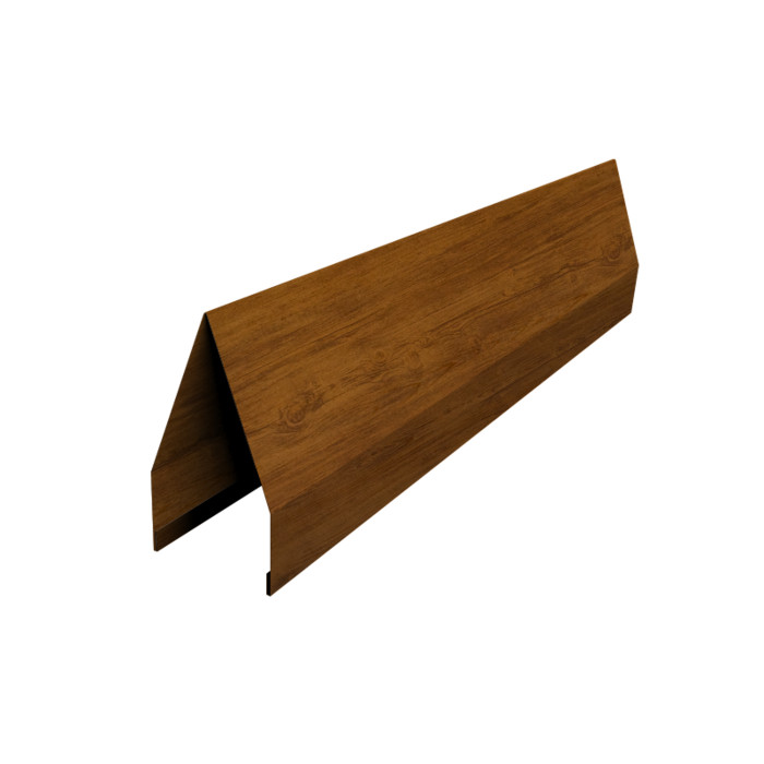 Ламель забора жалюзи Tokyo new 0,45 Print-Double Elite Golden Wood