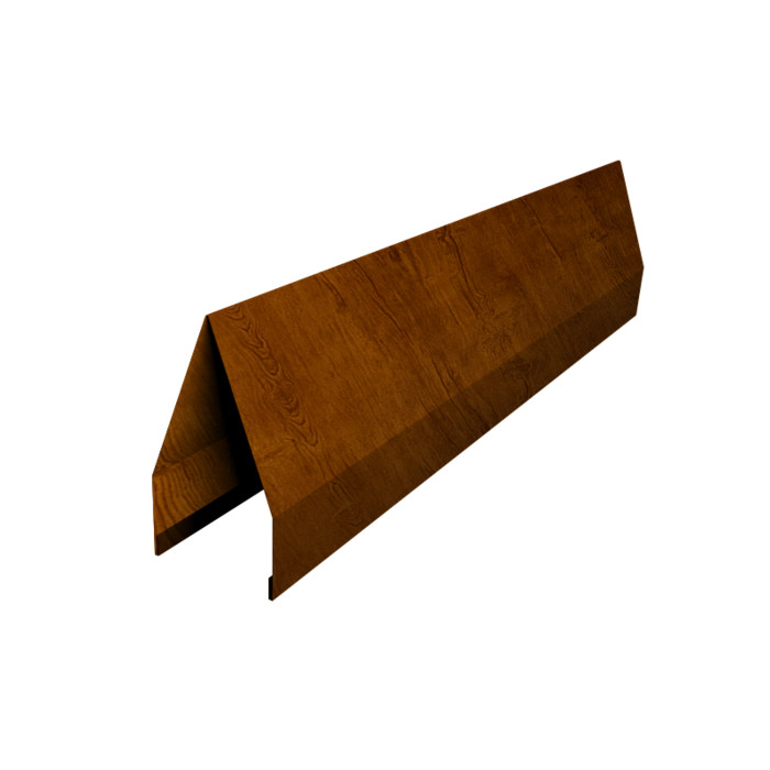 Ламель забора жалюзи Tokyo 0,45 Print-double Premium с пленкой Cherry Wood Dark F