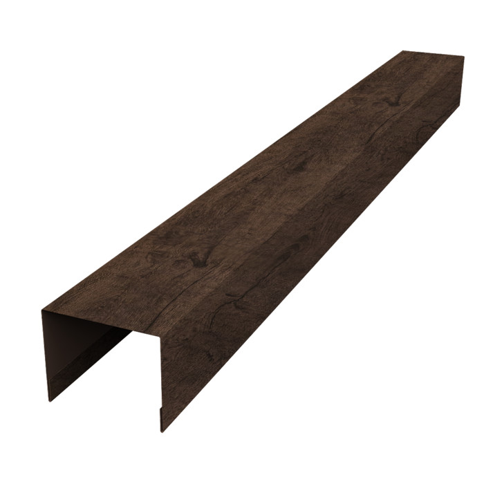 Крышка жалюзи Palermo 0,45 Print Elite Antique Wood TwinColor (3м)
