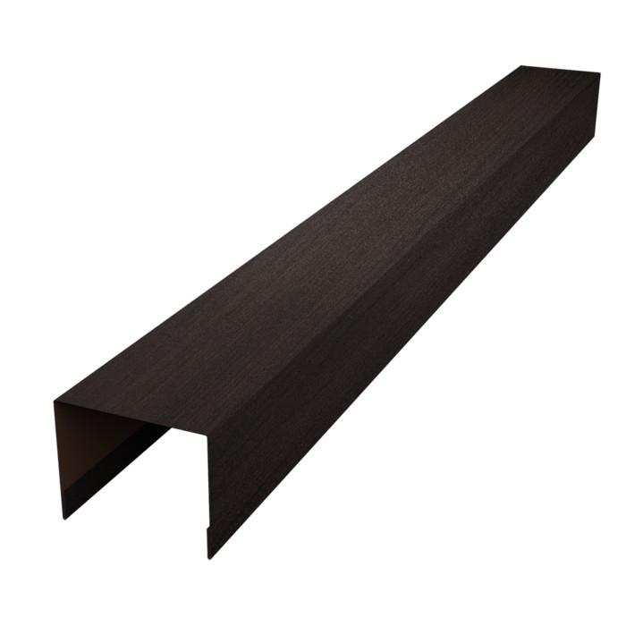 Крышка жалюзи Palermo 0,45 Print Elite Coffee Wood TwinColor (2,5м)