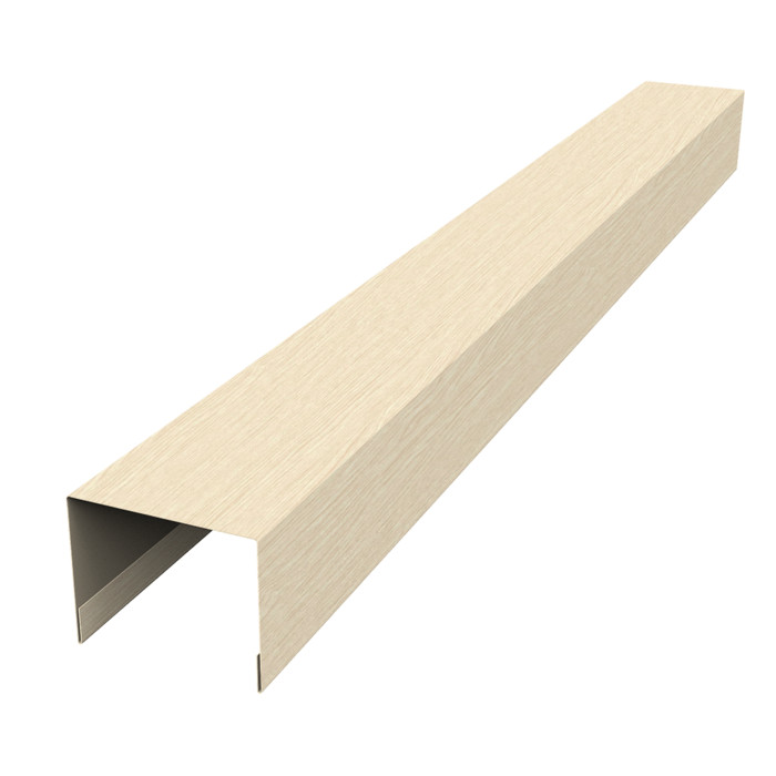 Крышка жалюзи Palermo 0,45 Print Elite Milky Wood TwinColor (2,5м)