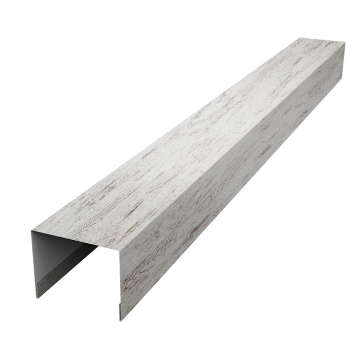 Крышка жалюзи Palermo 0,45 Print Elite Snow Wood TwinColor (2м)