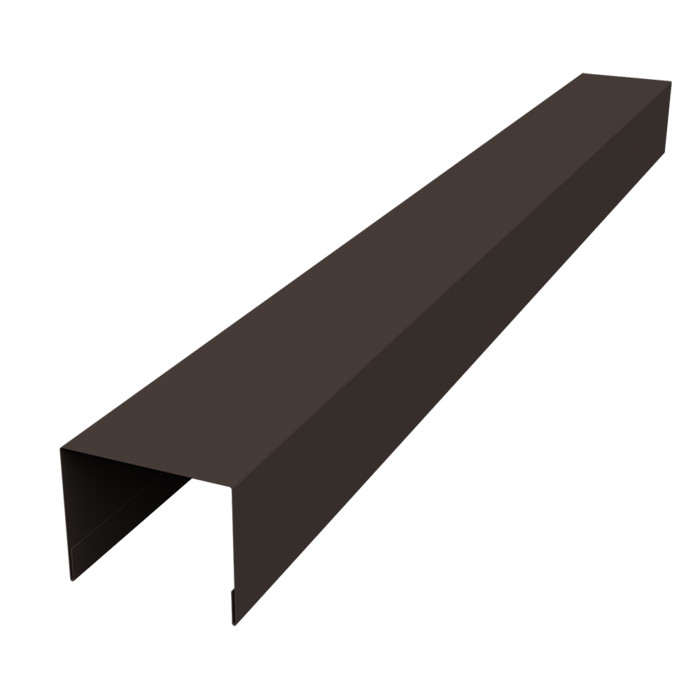 Крышка жалюзи Palermo 0,45 Drap-double TX RR 32 темно-коричневый (2м)