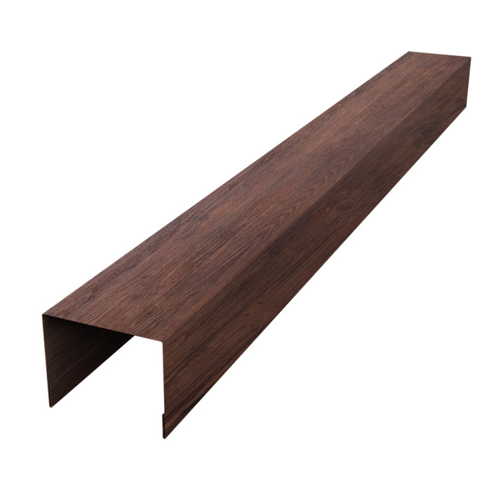Крышка жалюзи Palermo 0,45 Print Premium Cherry Wood Dark FTC (2,5м)