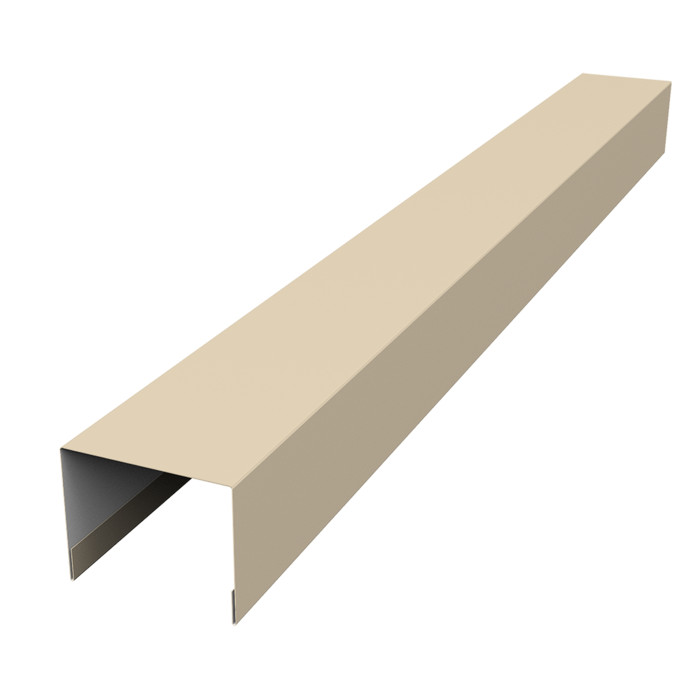 Крышка жалюзи Palermo 0,45 Drap TX RAL 1015 светлая слоновая кость (2м)