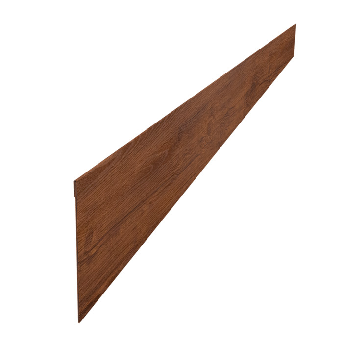 Ламель забора жалюзи Palermo 0,45 Print Premium с пленкой Golden Wood Fresh TwinColor