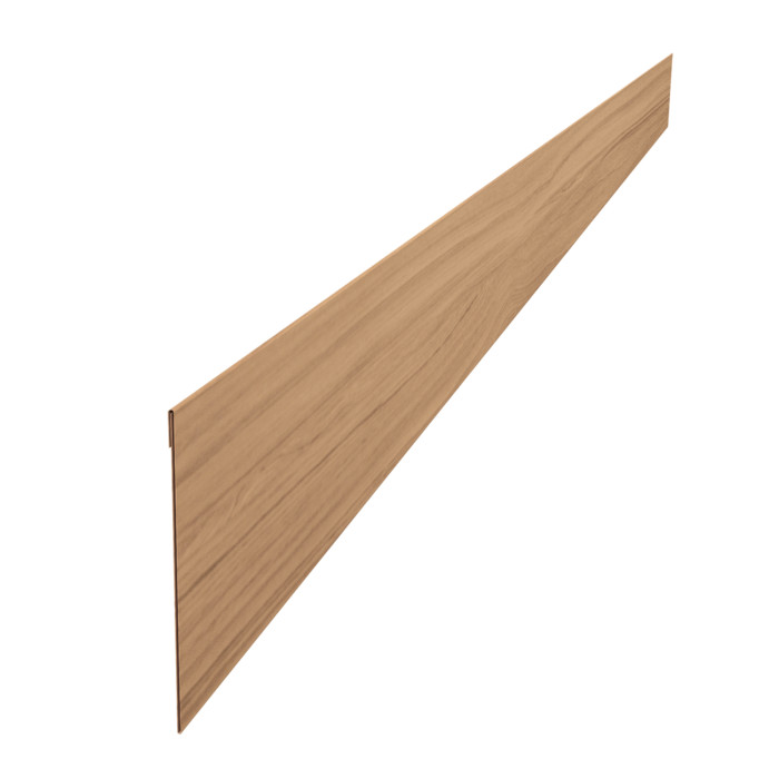 Ламель забора жалюзи Palermo 0,45 Print Elite с пленкой Honey Wood TwinColor