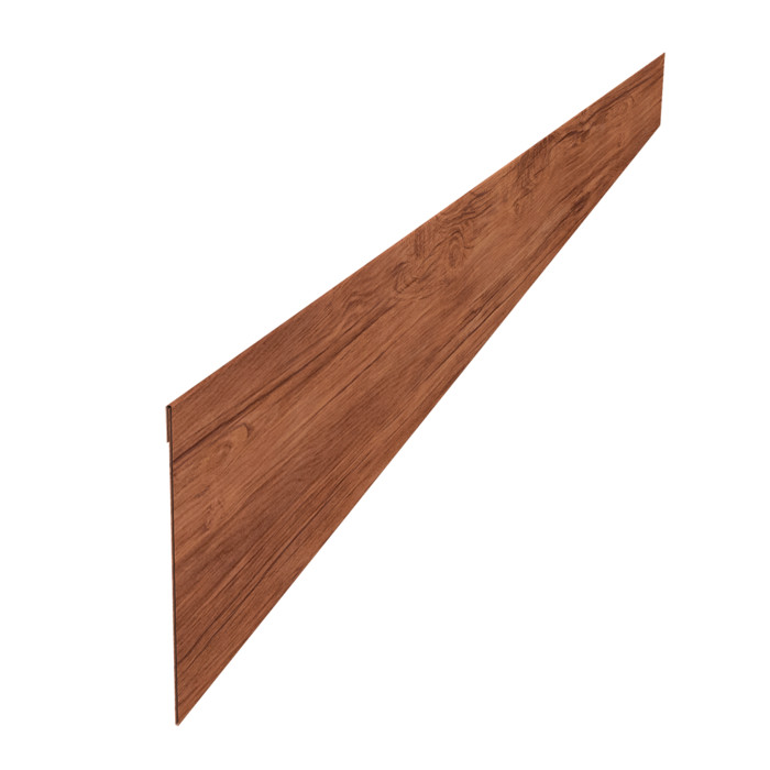 Ламель забора жалюзи Palermo 0,45 Print Premium с пленкой Rowan Wood Intense FTC
