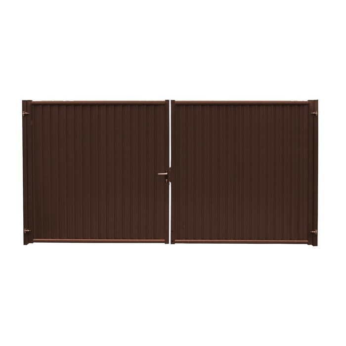 Ворота Estet 2,0х3,6 RAL 8017