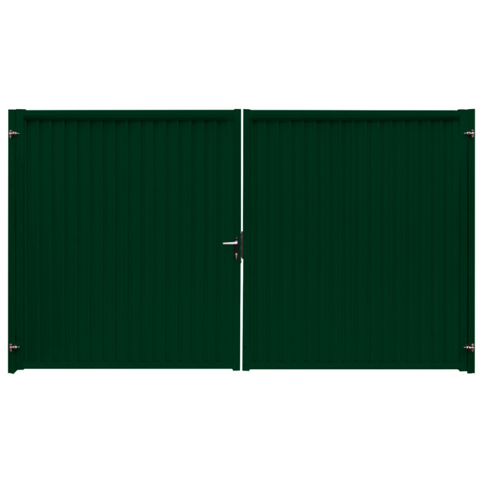 Ворота Estet 1,65х3,6 RAL 6005